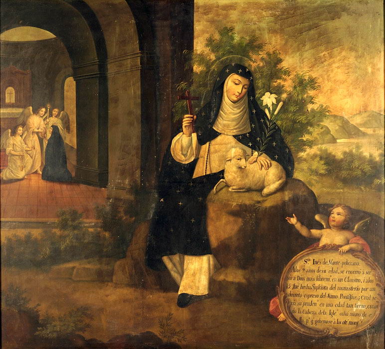 S. INÉS DA MONTEPULCIANO VIRGEN DOMINICANA